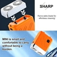 thumbnail image 3 of Bccnerty Rasoir, Rasoir Électrique Humide et Sec 2026, Tête Double Flexible à 360° pour un Rasage Fluide, Mini Rasoir Rechargeable Étanche pour Voyage et Maison (Argent), 3 of 7