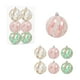 thumbnail image 2 of Christmas Ball Decoration Pendant Plastic Powder Ball Painted Ball Christmas Tree Ornaments Hollow Ball, 2 of 8
