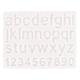 thumbnail image 1 of Molde de letras de números de 1 pieza molde de resina epoxi de cristal DIY molde de silicona hecho a mano, 1 of 5