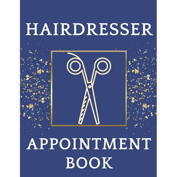 Hairdresser Appointment Book Daily Appointment Book