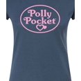 thumbnail image 3 of Polly Pocket - Polly Pocket Pink Logo - Junior's Fitted Graphic T-Shirt, 3 of 5