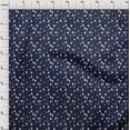 thumbnail image 4 of oneOone Polyester Spandex Navy Blue Fabric Abstract Craft Projects Decor Fabric Printed By The Yard 56 Inch Wide, 4 of 5