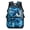 Lightning Horse Fantasy Print, variant on POLERO Smooth Zipper Backpack for Back to School Work, Polyester Fabric Large Capacity Backpacks, Horse Pattern