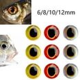 thumbnail image 3 of 3D-Holographic Fishing Lure Eyes For Fly Tying Stickers 6mm, 8mm, 10mm, 12mm Silver, 3 of 8