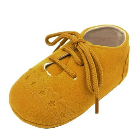 

YOHOME Baby Toddler Shoes Sneaker Anti-slip Soft Sole Lace Up Shoes