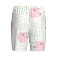 thumbnail image 5 of Naloa Cute Pigs Men's Short Pajama Pants, Lounge Comfort Shorts with Elasticized Waistband and Side Pockets - X-Large, 5 of 9