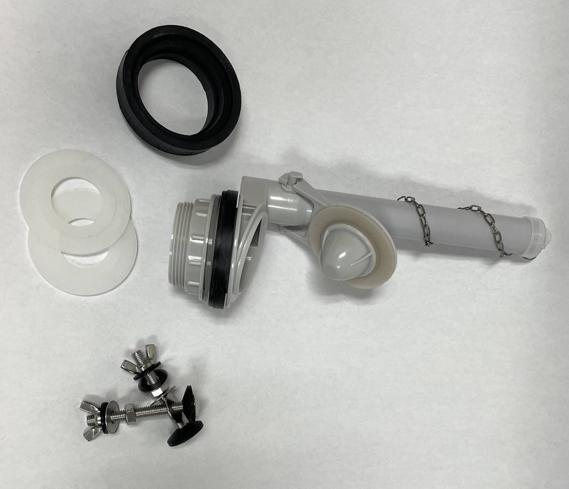 Gerber Flush Valve, 2 inch Flapper Valve Assembly for Two Piece Toilets