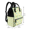 thumbnail image 2 of Fotbe Armadillo Floral Mochila Maternidad - Lona de Sarga Impermeable, Mochila de Pañales de Gran Capacidad con Múltiples Bolsillos y Correas Ajustables, 2 of 6