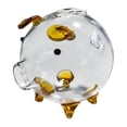 thumbnail image 4 of Hucha de cerdo de Vidrio BLESIY Hucha transparente caja de Dinero para ahorrar decoración, 4 of 7