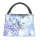 thumbnail image 1 of Fotbe Bird Butterfly Stripe Bolsa Térmica Portátil con Estampado, Bolsa de Entrega de Alimentos Aislada, Bolsa Reutilizable de Gran Capacidad para Comidas y Supermercado, 1 of 6