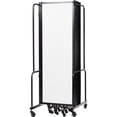 thumbnail image 5 of NPS ROBO Series 6ft Modern Metal Room Divider with 9 Sections in Clear, 5 of 7