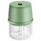 thumbnail image 2 of Picadora eléctrica de alimentos | Capacidad de 250 ml | Recargable por USB | Picadora de ajo, cebolla, pimiento, verduras y carne | Procesador de alimentos portátil para casa, camping y viajes, 2 of 9