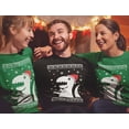 thumbnail image 3 of Tstars Mens Ugly Christmas Sweater Big T Rex Santa Christmas Gift Funny Humor Holiday Shirts Xmas Party Christmas Gifts for Him Sweatshirt Ugly Xmas Sweater, 3 of 7