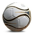 thumbnail image 2 of Uber Soccer Thermofusion Match Soccer Ball (4, Gold/Black), 2 of 2