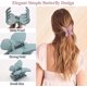 thumbnail image 2 of Butterfly Hair Claw Clips Non-Slip Strong Hold for Medium Thick Hair 4 Colors Fashion Hair Clip for Girls and Women (Brown,Pink,White,Blue), 2 of 4