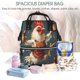 thumbnail image 5 of Easygdp Chef Chicken With Beer Bottles para Bolsa de Bebé de Gran Capacidad con Múltiples Bolsillos, Bolsa de Pañales para Padres, Bolsa de Viaje Organizada y Elegante, 5 of 6