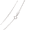 O-chain 18in, variant on 1mm Thin Sterling Silver Chain Necklace, 18" 925 Silver Cable Link Chain for Women & Men