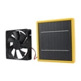 thumbnail image 1 of Kit de ventilador de Panel Solar ANGGREK 5W 12V para gallineros, 1 of 8