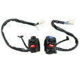 thumbnail image 2 of Motorcycle Handlebar Horn Turn Signal Light Start Control Switch - Universal 7/8inch - Durable and Weatherproof, 2 of 7