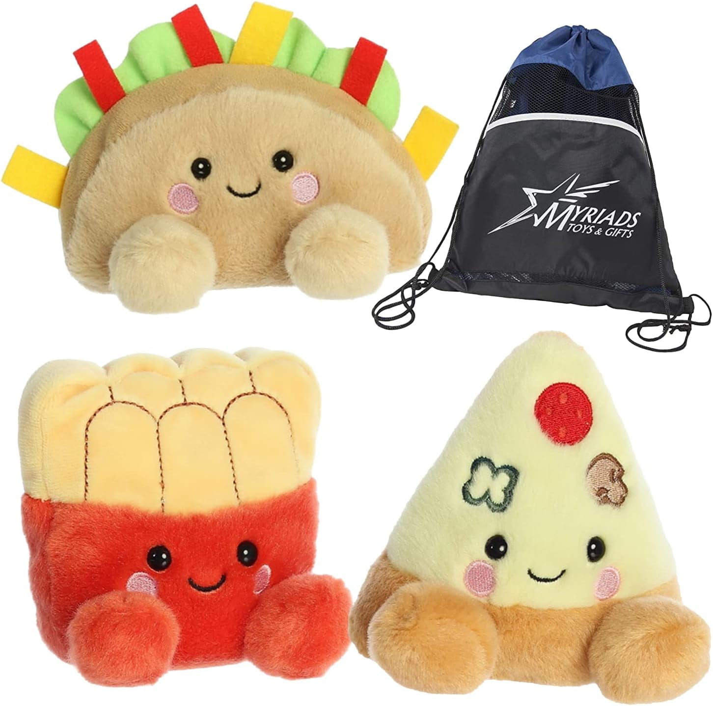 Aurora Palm Pals Foodie Bundle: Peppa Pizza, Frenchy Fries, and Fiesta ...