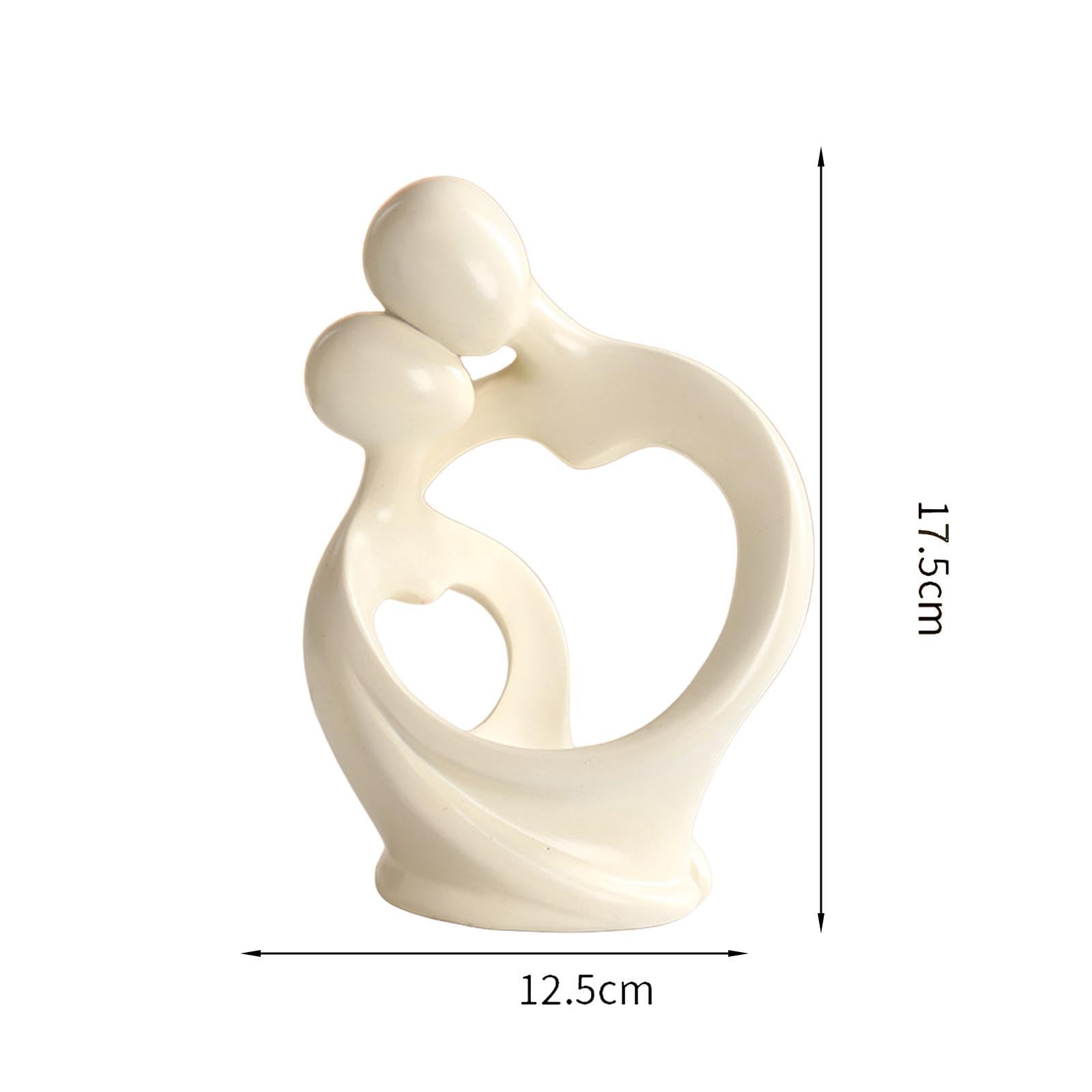 Fiocias Toilet Paper Holder Paper Towel Holder Countertop Kitchen Roll Holder Abstract Statue Iron And Resin Structure Suitable for Kitchen Home Offic