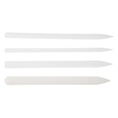 

4Pcs Fondant Cake Baking Tools Universal Sticks Carved Shaped Sticks (White)