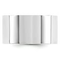 thumbnail image 3 of 14k White Gold 12mm Standard Weight Flat Comfort Fit Wedding Band Size 6 WFLC120, 3 of 5