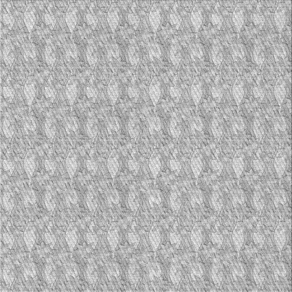Ahgly Company Indoor Square Patterned Gunmetal Gray Area Rugs, 5' Square