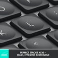 thumbnail image 3 of Logitech MX Keys Mini - Keyboard - backlit - wireless - Bluetooth LE - graphite, 3 of 10