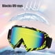 thumbnail image 5 of Gafas de esquí para adultos | Lente antiniebla panorámica, protección UV, compatible con casco | Resistente al viento, resistente a arañazos, negro 18x25cm | Correa ajustable, visibilidad mejorada, 5 of 6