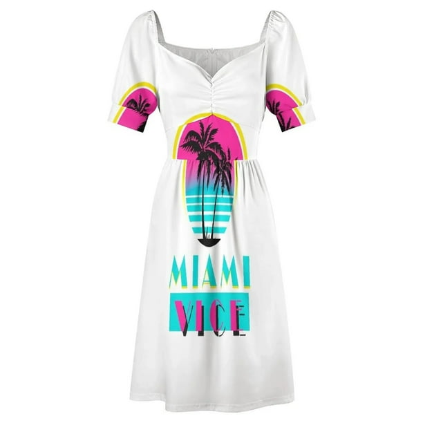 miami vice party dress Miami Vice Short Dress Theme