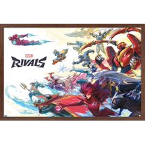 Marvel Rivals - Group Wall Poster, 14.725" x 22.375" Framed