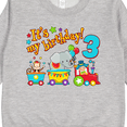 thumbnail image 3 of Inktastic It's My Birthday Circus Train 3rd Birthday Toddler Sweatshirt, 3 of 4