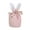 Pink, variant on Jiaroswwei Easter Candy Bag Super Soft Bunny Ears Design Fine Texture Non-Fading Wear Resistant Decorative Cloth Easter Rabbit Candy Storage Bag Gift Pouch Decoration Home Supplies