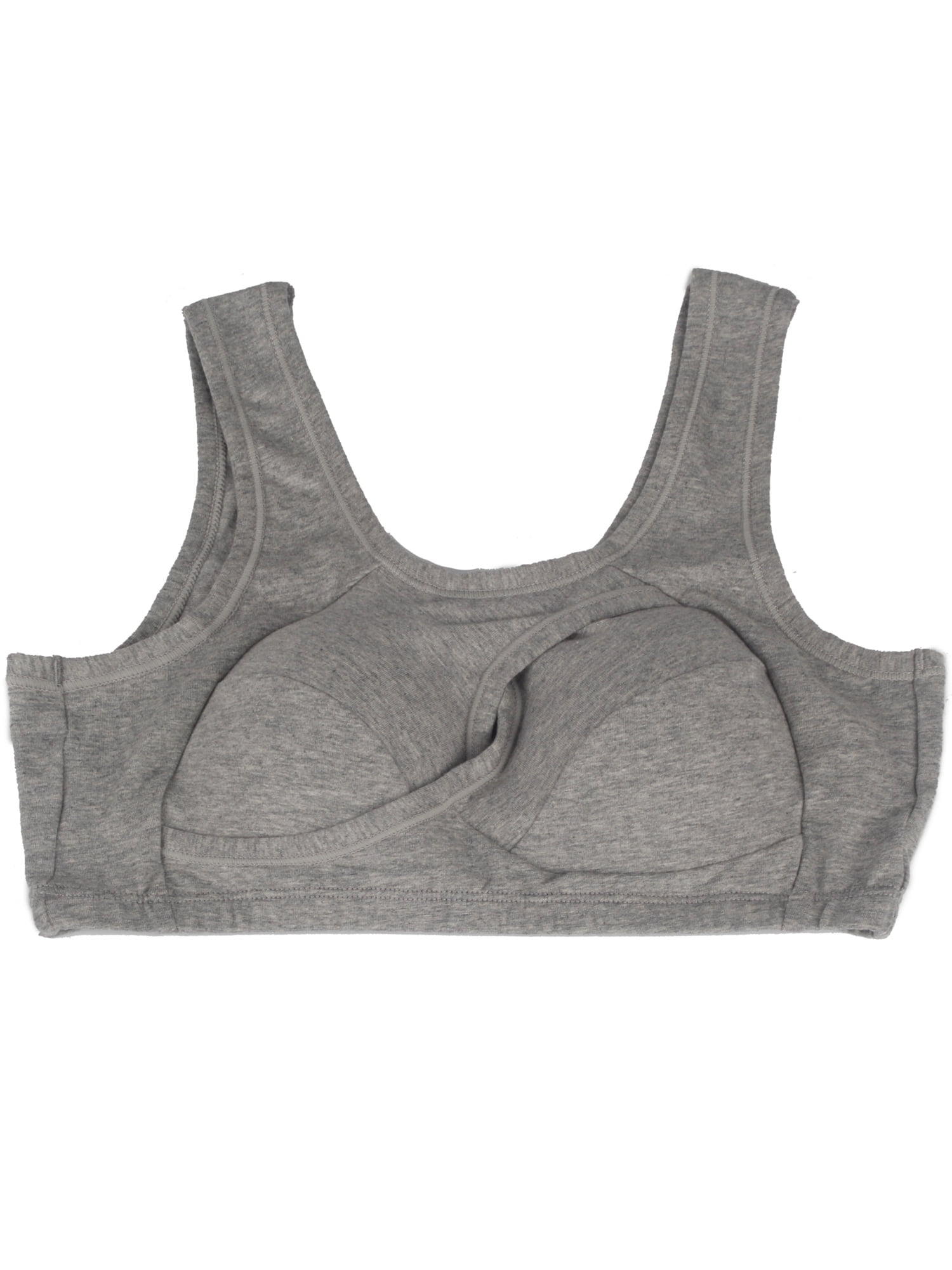 LELINTA Women's Breathable Cotton Racerback Sports Bra High Impact Support Workout  Yoga Bra Size M-L 