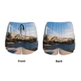 thumbnail image 3 of Balery Lighthouse Pantalones cortos deportivos para mujer con forro y dos bolsillos, elásticos, para entrenamiento, gimnasio, yoga-Large, 3 of 7