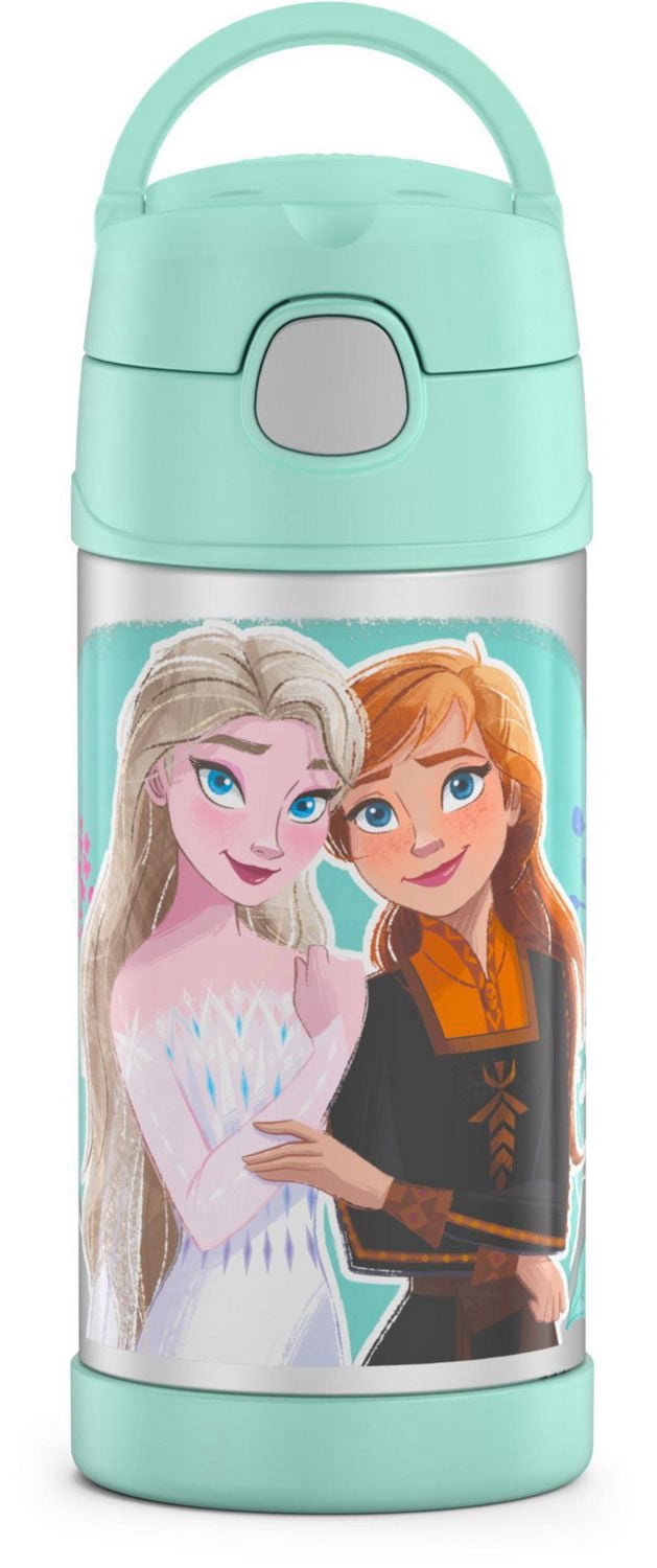 Thermos12 Oz Vacuum Insulated Funtainer Straw Bottle, Frozen