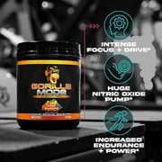 Gorilla Mode Pre-Workout, Blue Raspberry, 792 g