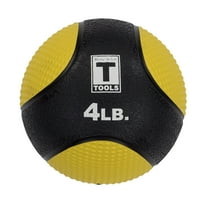 Body Solid Tools BSTMB4 4 lbs. Yellow Medicine Ball