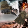 thumbnail image 3 of Guantes de entrenamiento de deportes al aire libre de combate de medio dedo guantes de entrenamiento de deportes al aire libre guantes de goma guantes de nudillos de Fitness guantes de montar en moto Guardurnaity OD016206-05, 3 of 6