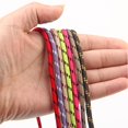 thumbnail image 3 of 1 Par de Cordones Ovalados Antideslizantes con Forma de Onda Cordones de Zapatos Resistentes para Escalada Al Aire Libre Y Senderismo - Caqui Soledad Zapatos deportivos, 3 of 10