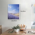 thumbnail image 2 of Gaeub Lavender Fields Under Blue Sky Print Canvas Wall Art for Bathrooms Bedroom,Wall Decor,Framed Artwork for Wall,Modern Wall Decorations Prints Picture,Home Decor Wall Pictures 30" x 40", 2 of 8