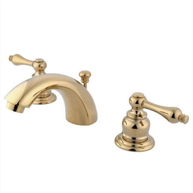Kingston Brass GKB942AL Mini-Widespread Bathroom Faucet Polished Brass
