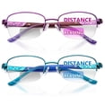 thumbnail image 1 of Gafas de lectura bifocales DEHOTRE para mujer con borde metálico, paquete de 2 unidades, 1 of 6
