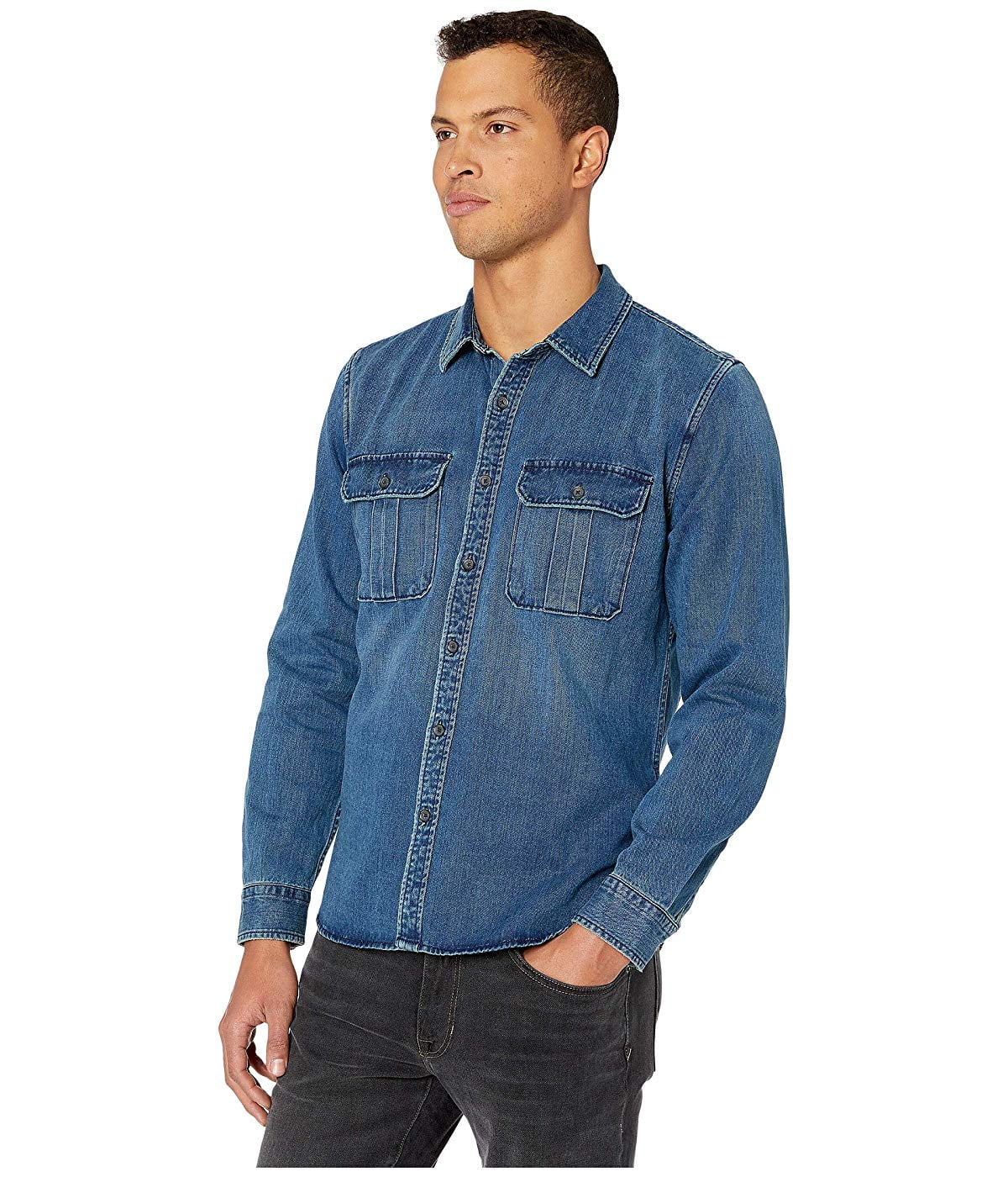 7 for all mankind patch pocket dress