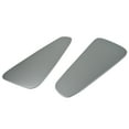 thumbnail image 5 of Ikon Motorsports Compatible with 10-14 Mustang Rear Quarter Side Window Louvers Scoop Cover Vent Panel Painted UX Ingot Silver Metallic, 5 of 7