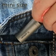 thumbnail image 4 of LANFENG Waterproof Titanium Keychain Pill Container for Men and Women Travel Holder, 4 of 9