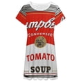 thumbnail image 3 of TOMATO SOUP Sundress Short Sleeve Dress Summer Women Clothes Dress for Women Dresses, 3 of 7