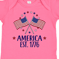 thumbnail image 4 of Inktastic America Est 1776 4th of July Boys or Girls Baby Bodysuit, 4 of 5