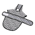 thumbnail image 6 of TiaGOC Dog Raincoat Hooded Slicker Poncho for Small to X-Large Dogs and Puppies Snow Leopard - XL, 6 of 6